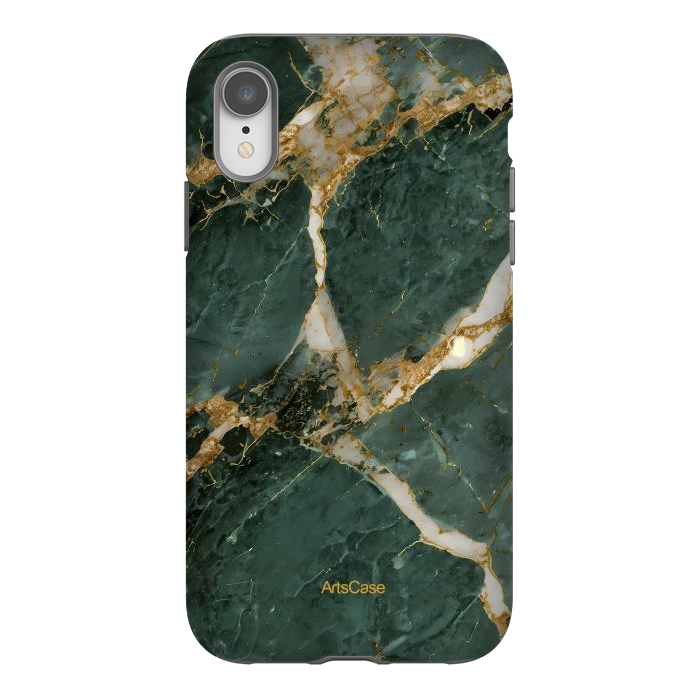 iPhone Xr StrongFit Green Jungle  by ArtsCase