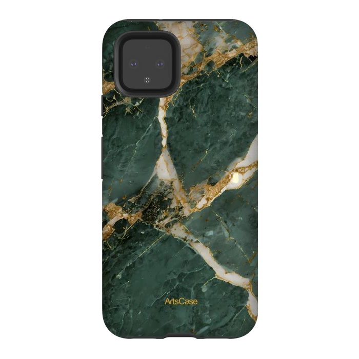 Pixel 4 StrongFit Green Jungle  by ArtsCase