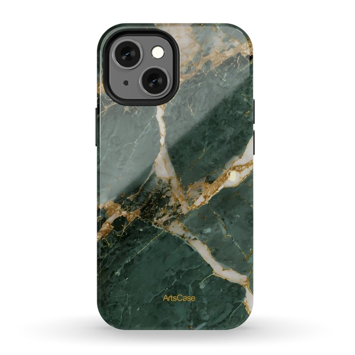 iPhone 12 mini StrongFit Green Jungle  by ArtsCase