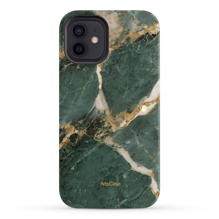 iPhone 12 StrongFit Green Jungle  by ArtsCase