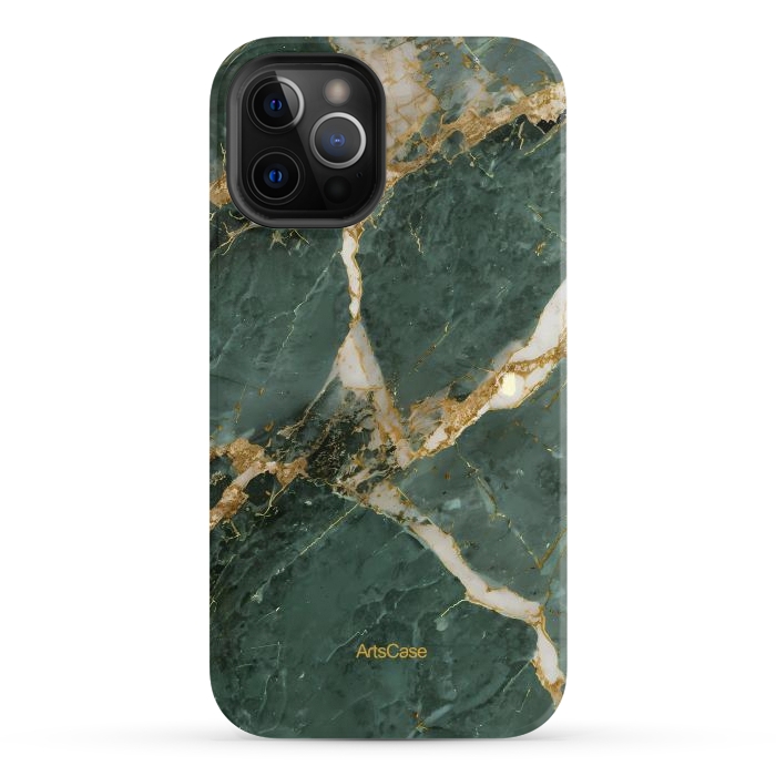 iPhone 12 Pro StrongFit Green Jungle  by ArtsCase