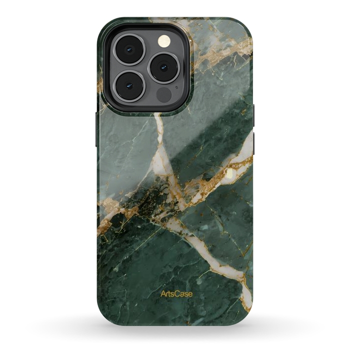 iPhone 13 pro StrongFit Green Jungle  by ArtsCase