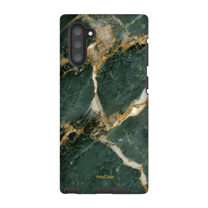 Galaxy Note 10 StrongFit Green Jungle  by ArtsCase