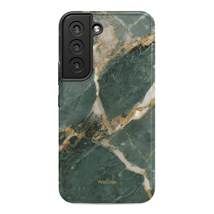 Galaxy S22 StrongFit Green Jungle  by ArtsCase
