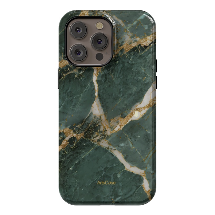 iPhone 14 Pro max StrongFit Green Jungle  by ArtsCase