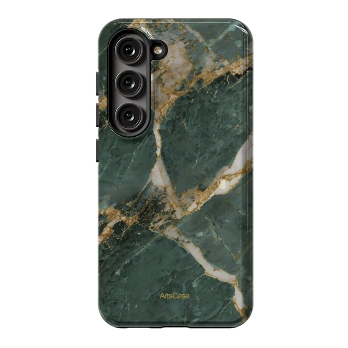 Galaxy S23 StrongFit Green Jungle  by ArtsCase