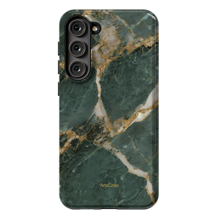 Galaxy S23 Plus StrongFit Green Jungle  by ArtsCase