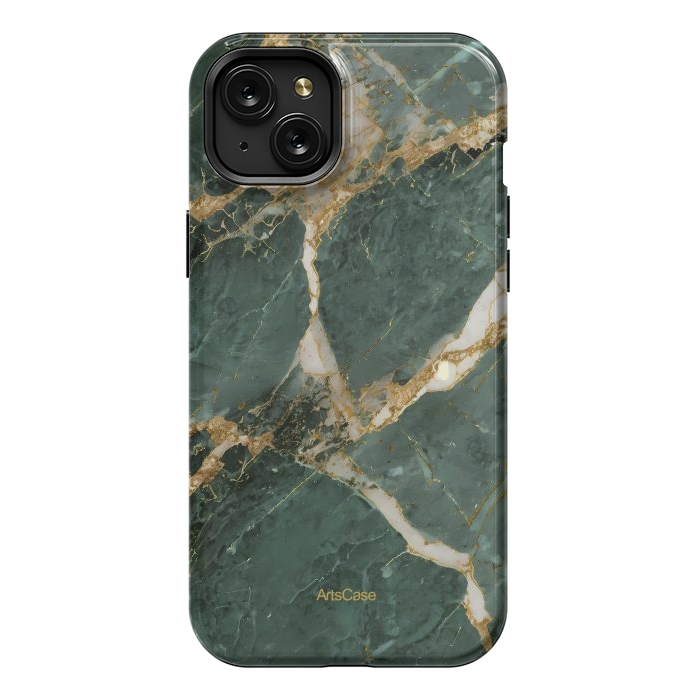 iPhone 15 Plus StrongFit Green Jungle  by ArtsCase