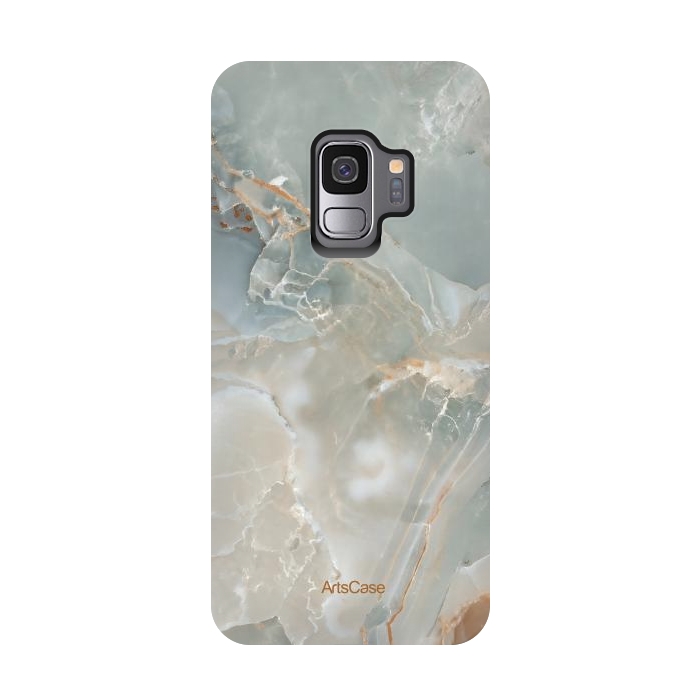 Galaxy S9 StrongFit Gray Pastel by ArtsCase