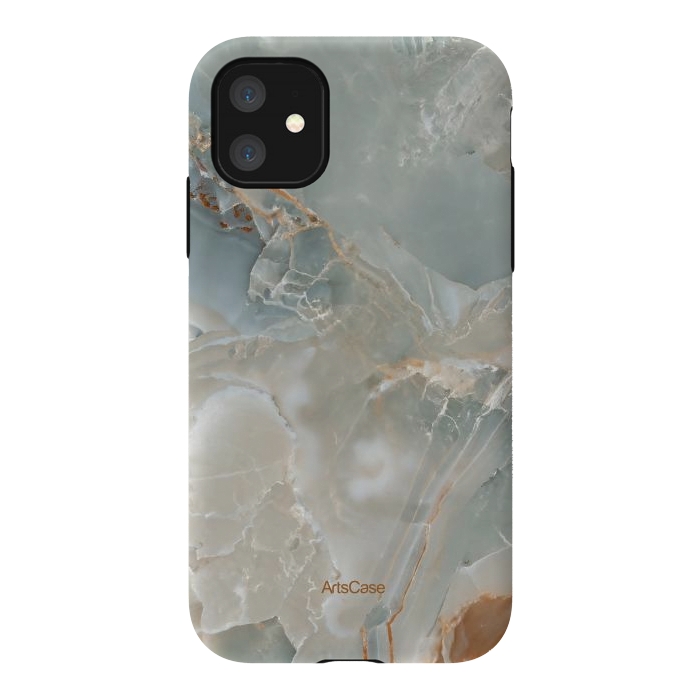 iPhone 11 StrongFit Gray Pastel by ArtsCase