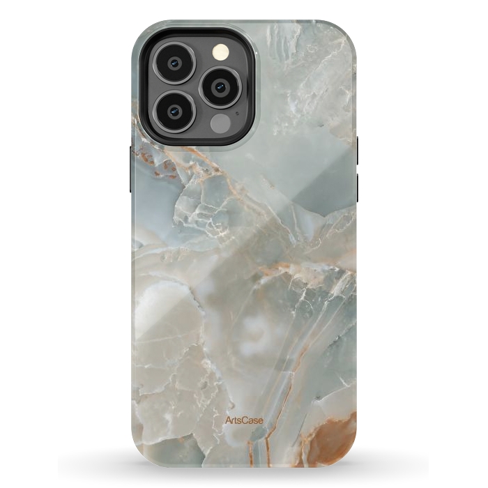 iPhone 13 Pro Max StrongFit Gray Pastel by ArtsCase