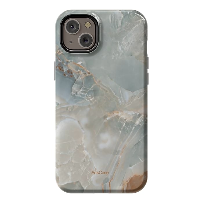 iPhone 14 Plus StrongFit Gray Pastel by ArtsCase