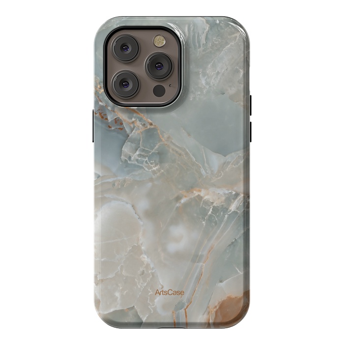 iPhone 14 Pro max StrongFit Gray Pastel by ArtsCase
