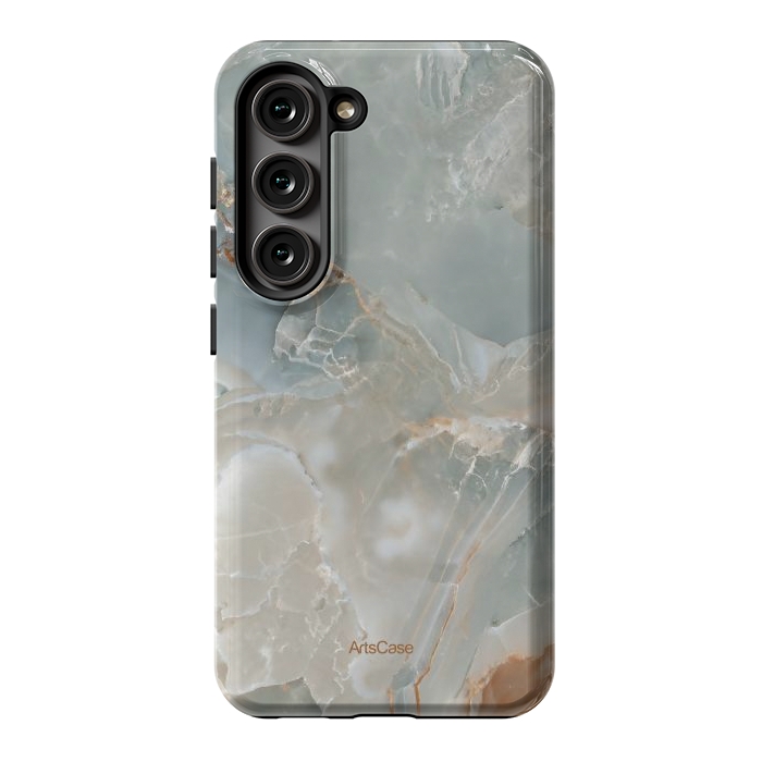 Galaxy S23 StrongFit Gray Pastel by ArtsCase