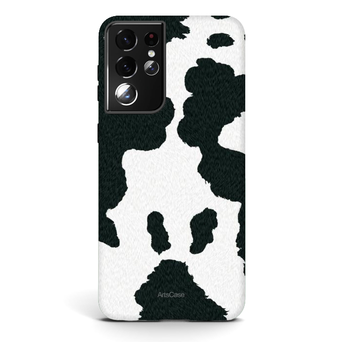 Galaxy S21 ultra StrongFit Cowhide by ArtsCase