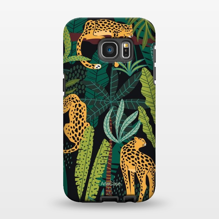 Galaxy S7 EDGE StrongFit Morning Jungle by ArtsCase