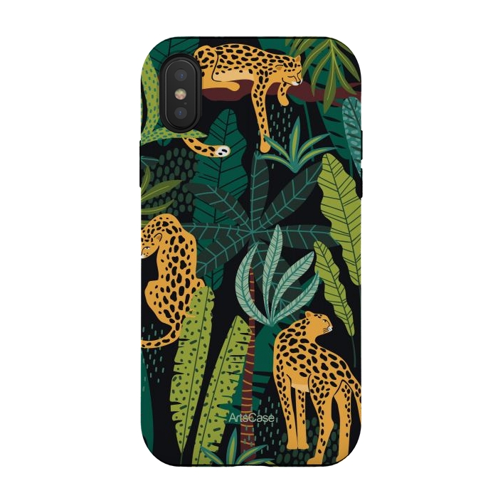 iPhone Xs / X StrongFit Morning Jungle by ArtsCase