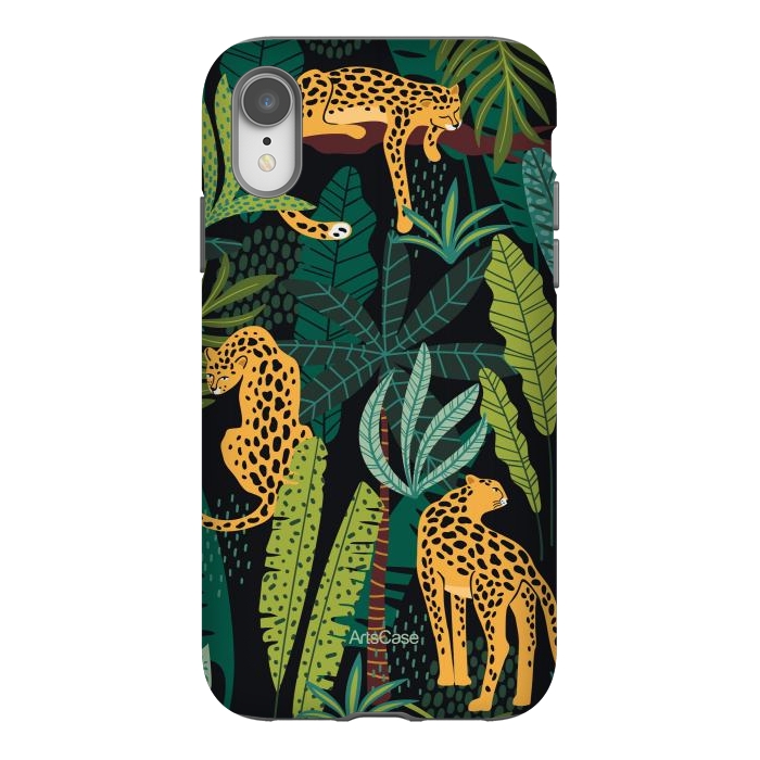 iPhone Xr StrongFit Morning Jungle by ArtsCase