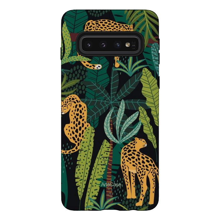 Galaxy S10 StrongFit Morning Jungle by ArtsCase