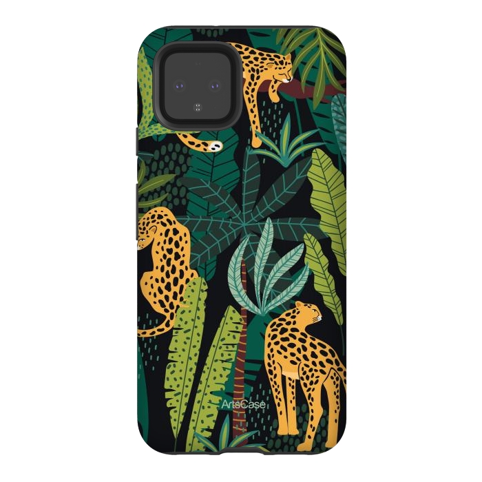 Pixel 4 StrongFit Morning Jungle by ArtsCase