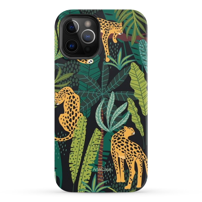 iPhone 12 Pro StrongFit Morning Jungle by ArtsCase