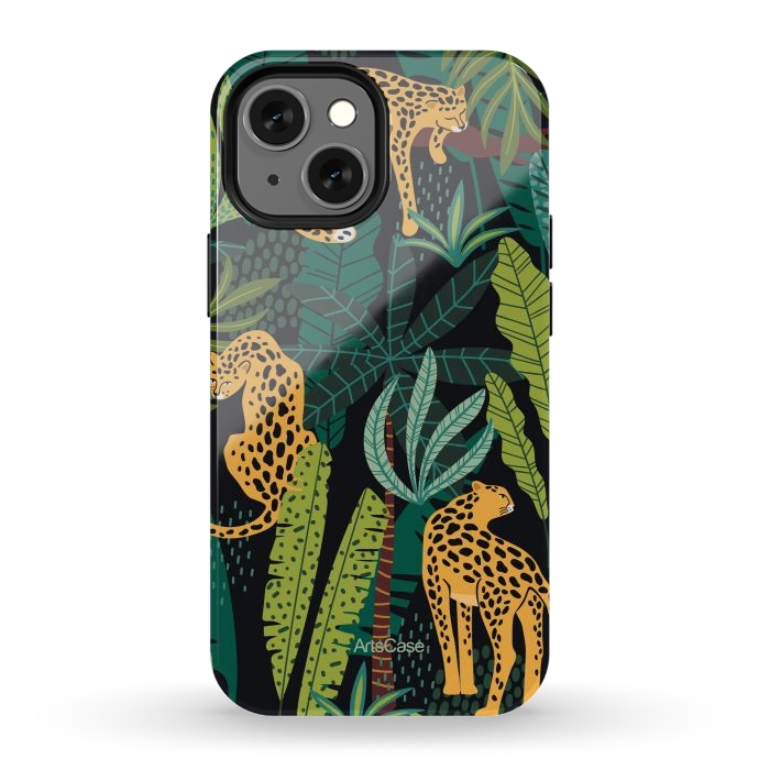 iPhone 13 mini StrongFit Morning Jungle by ArtsCase