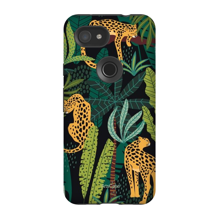 Pixel 3A StrongFit Morning Jungle by ArtsCase