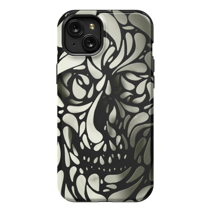 iPhone 15 Plus StrongFit Skull 4 by Ali Gulec