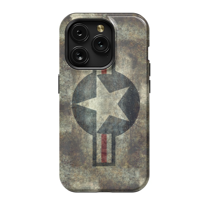 iPhone 15 Pro StrongFit Airforce Roundel Retro by Bruce Stanfield