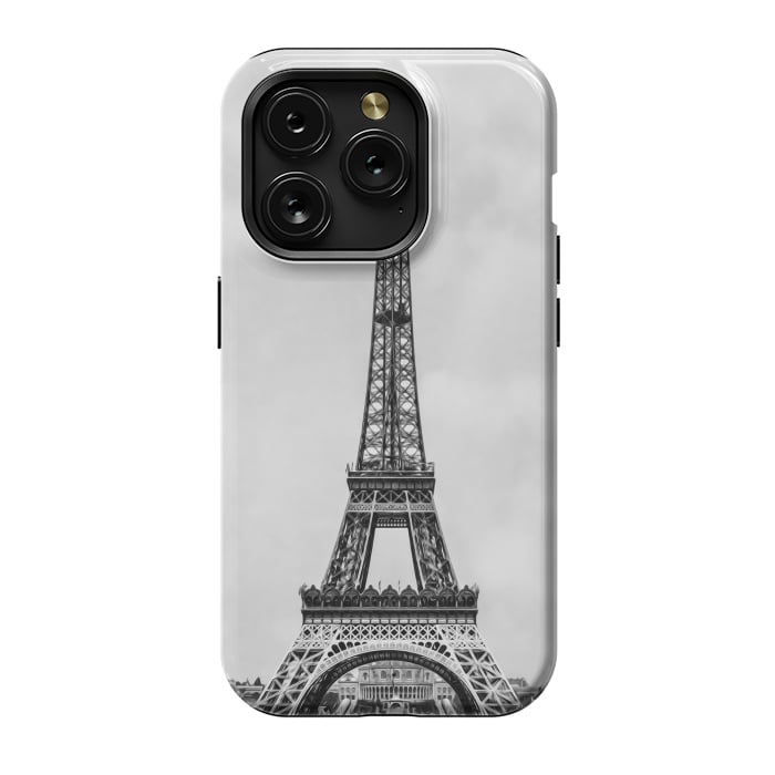 iPhone 15 Pro StrongFit Tour Eiffel Retro by Bruce Stanfield