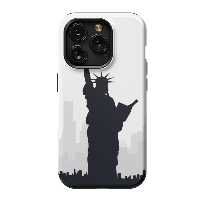 iPhone 15 Pro StrongFit Drunk Liberty by Sebastian Parra