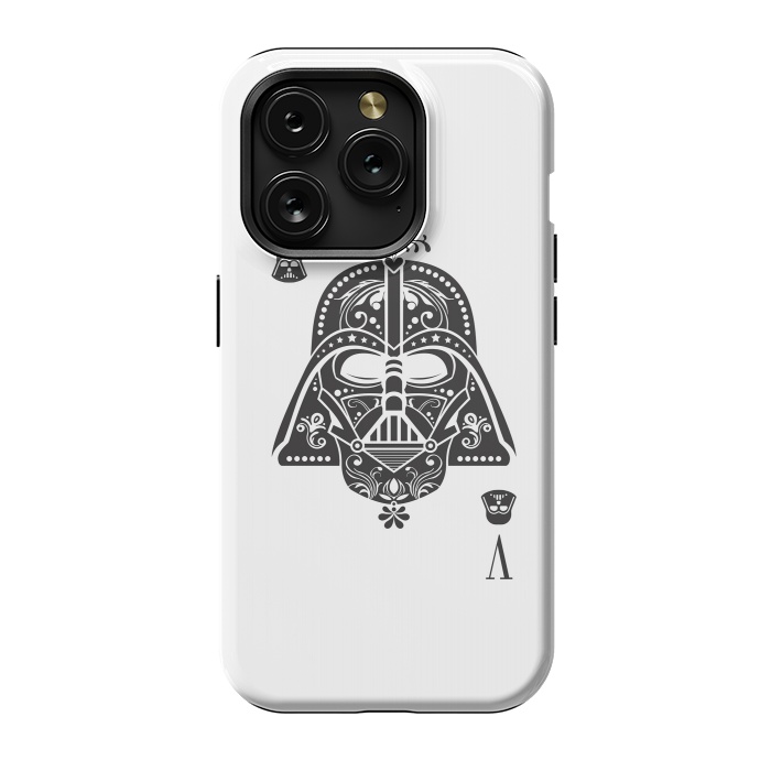 iPhone 15 Pro StrongFit Darth Card by Sitchko