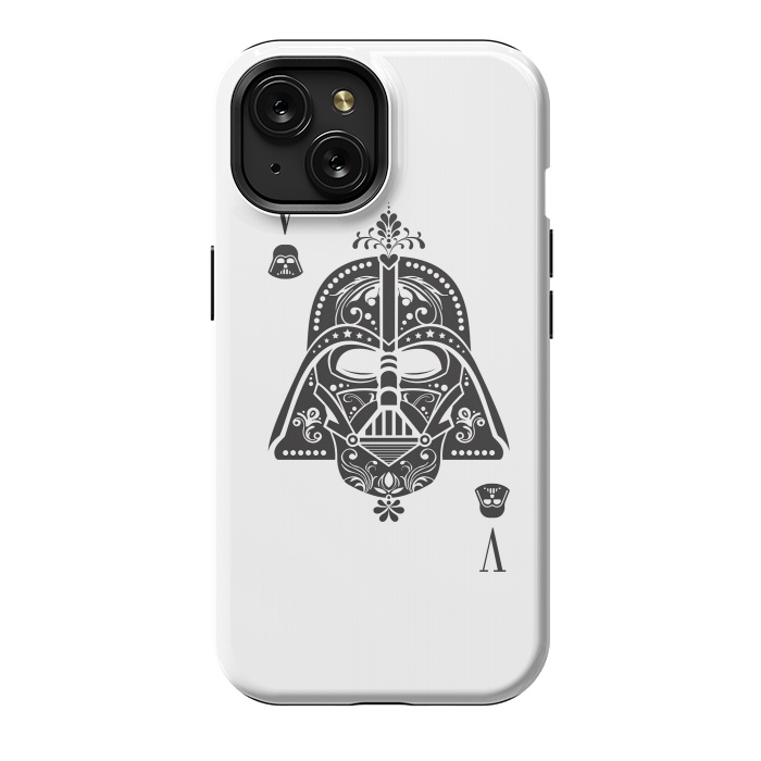 iPhone 15 StrongFit Darth Card by Sitchko