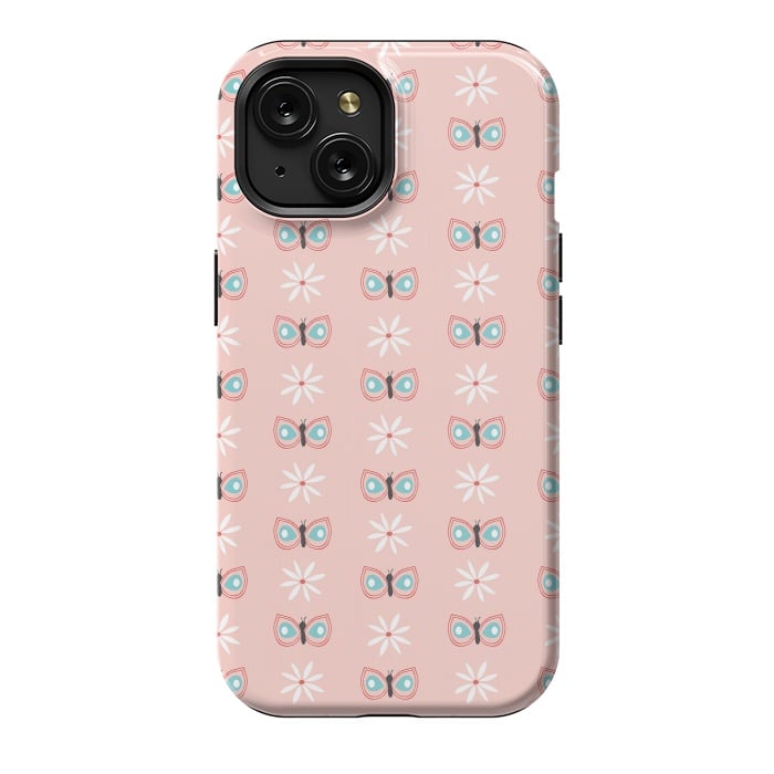 iPhone 15 StrongFit IceCreamButterfly by Dunia Nalu