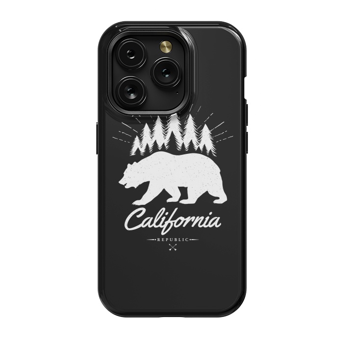 iPhone 15 Pro StrongFit California Republic by Mitxel Gonzalez