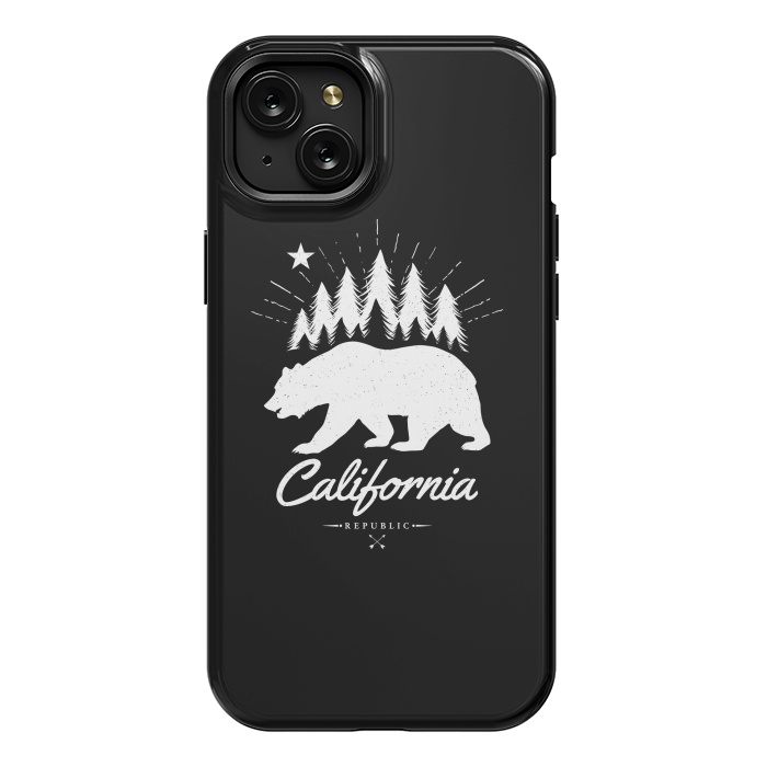 iPhone 15 Plus StrongFit California Republic by Mitxel Gonzalez
