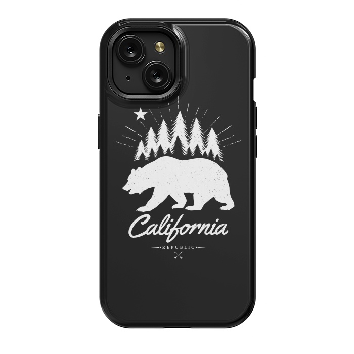 iPhone 15 StrongFit California Republic by Mitxel Gonzalez