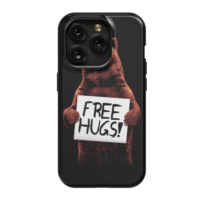 iPhone 15 Pro StrongFit Free Hugs by Mitxel Gonzalez