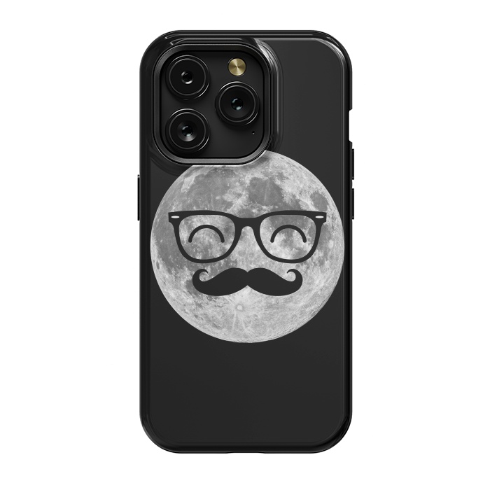 iPhone 15 Pro StrongFit Moonstache by Mitxel Gonzalez