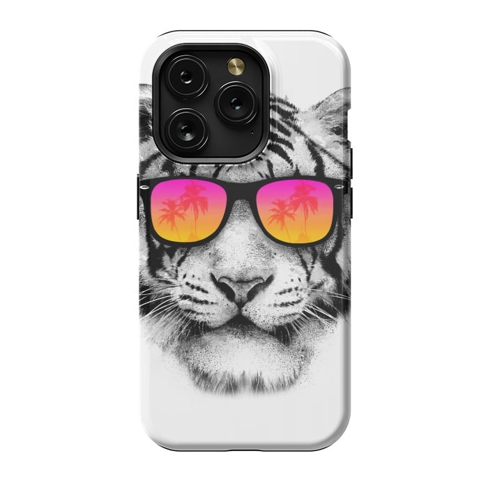 iPhone 15 Pro StrongFit The Coolest Tiger by Mitxel Gonzalez