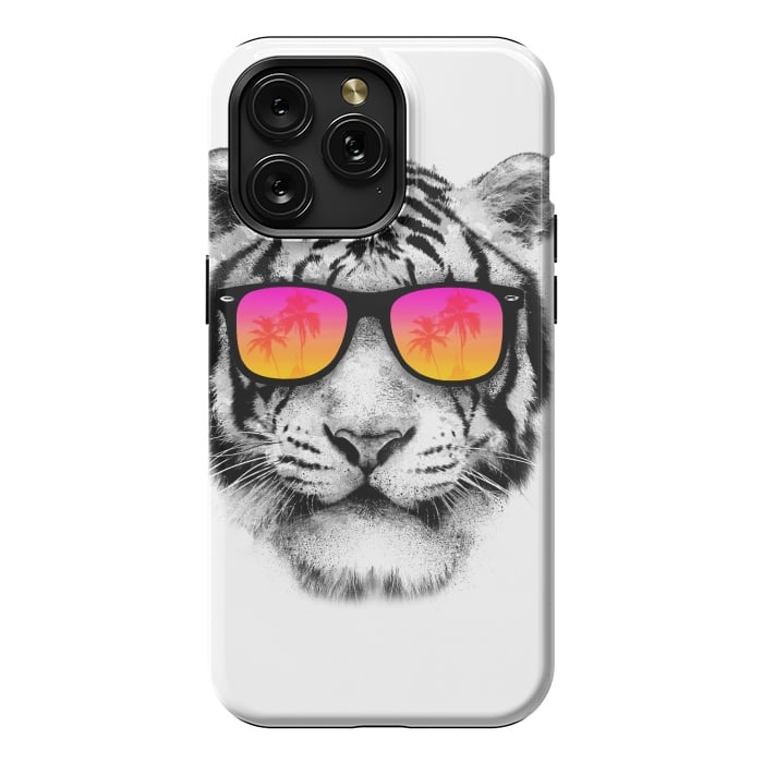 iPhone 15 Pro Max StrongFit The Coolest Tiger by Mitxel Gonzalez