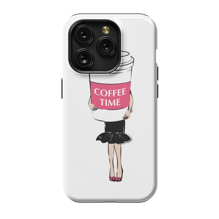 iPhone 15 Pro StrongFit Coffee Lover by Martina