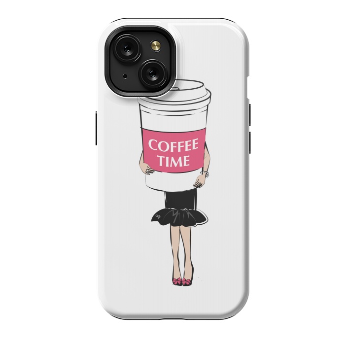 iPhone 15 StrongFit Coffee Lover by Martina