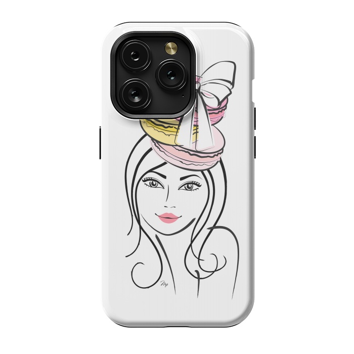 iPhone 15 Pro StrongFit Macaron Girl by Martina