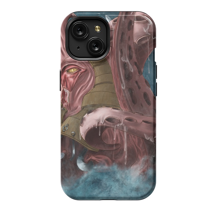 iPhone 15 StrongFit Kraken by Alejandro Orjuela