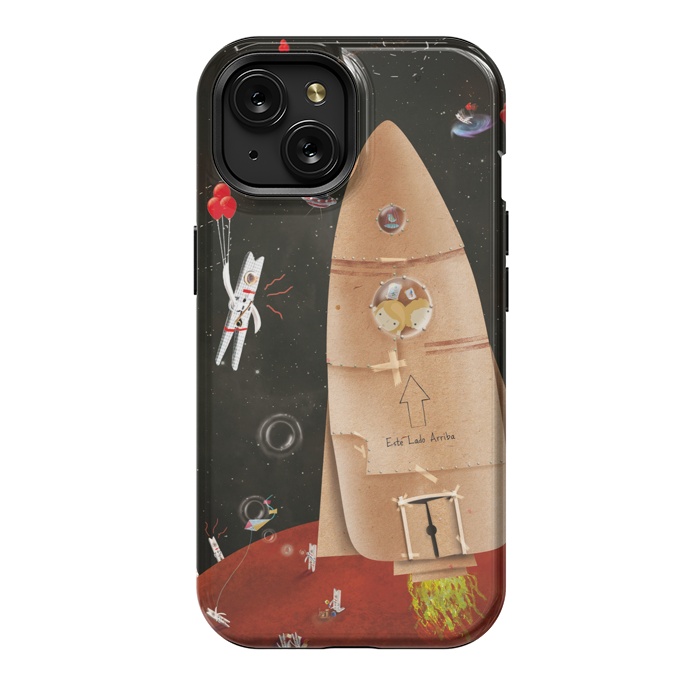 iPhone 15 StrongFit Where do The Martians Come From by Alejandro Orjuela