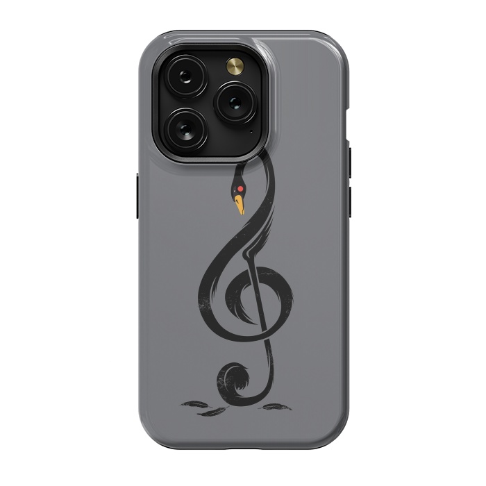 iPhone 15 Pro StrongFit Black Swan's Melody by Steven Toang