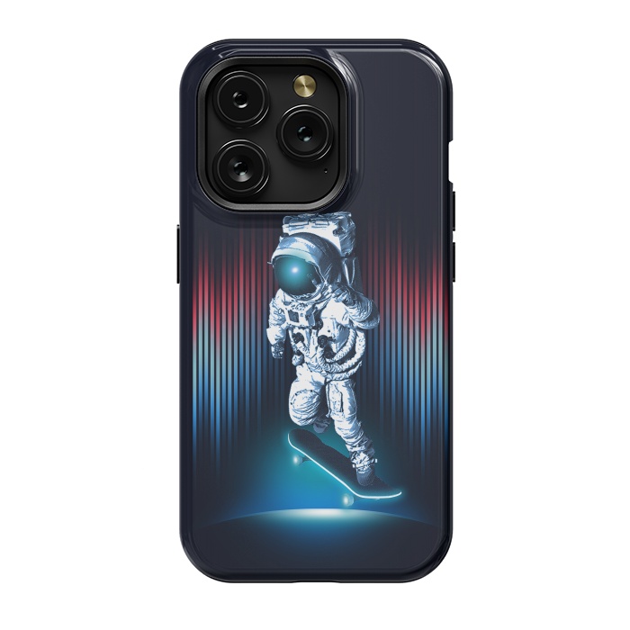 iPhone 15 Pro StrongFit Space Skater by Steven Toang