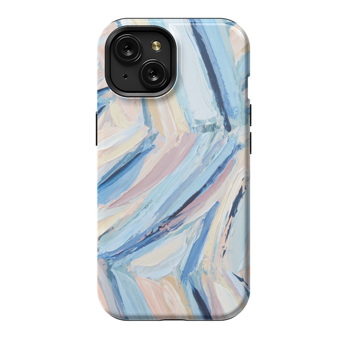 iPhone 15 StrongFit Coastal Blues by Ann Marie Coolick