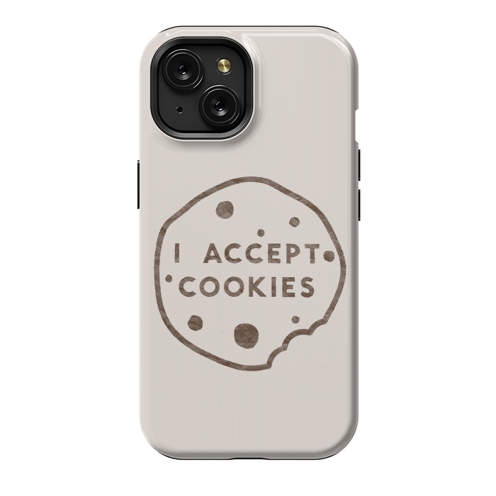 iPhone 15 StrongFit I Accept Cookies by Florent Bodart